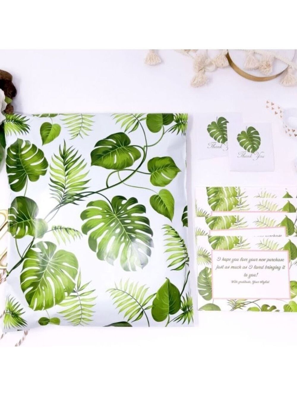 60 2.5” Banana Leaves Stickers PRICE IS FIRM - Picture 5 of 6